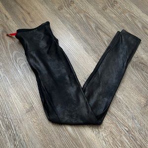 SPANX Faux Leather Leggings